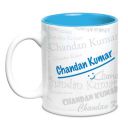 Hot Muggs Me Graffiti Mug - Chandan Kumar Personalised Name Ceramic, 315ml, 1 Unit...