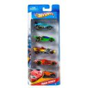Hot wheels 5 car gift pack (Color & Design May Vary)...