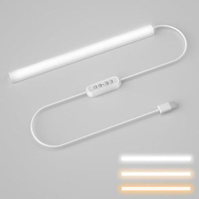 Hoteon Plastic Led Under Cabinet Light, Closet Light With 3 Color Modes(3000K/4000K/5700K)