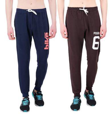 hotfits Men Multicolor Graphic Trackpant (pack of 2)