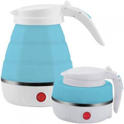 Hotline Electric Kettle(600-Watt)Portable Travel,Tea kettle For instant Tea Coffee Maker Multi Cooker Electric Kettle  (0.65 L, Sky Blue)
