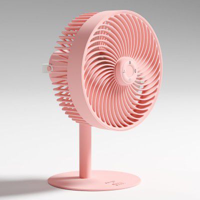 HOUSE GOODS FLOW Rechargeable High-Speed Cordless Table Fan with Mood 