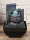 House Of Accessories Grey Textured Water Fountain...