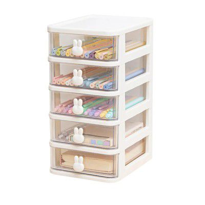 House of Quirk 5 Tier Transparent Cosmetic Jewelry Box