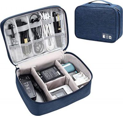 House of Quirk Polyester Electronics Accessories Organizer Bag