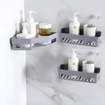 House of VIPA Plastic Wall Shelves Kitchen Bathroom Shelf Self