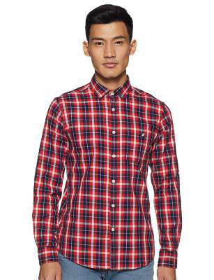 Amazon Brand - House & Shields Men's Regular Fit Casual Shirt