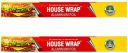House Wrap Aluminium Foil | 9 Meter Net Guaranteed 11 Microns in Thickness for Keeping Food Warm (Pack of 2)...