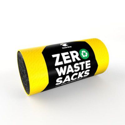 House Wrap Premium Garbage Bags Medium 30 Pieces | 19 x 21 Inches | Disposable Garbage Bags