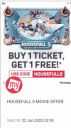 Bookmyshow: Housefull 5 Movie Offer [ Buy 1, Get 1 Free ]...