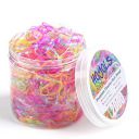 Hoyols 2000 Small Baby Toddler Rubber Bands Hair Ties Ponytail Elastic Multi Color for Kids Girls Hair Value Pack...