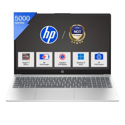 HP 15, AMD Ryzen 7 5825U (16GB DDR4, 512GB SSD)  Silver, 1.59kg, fc0476AU