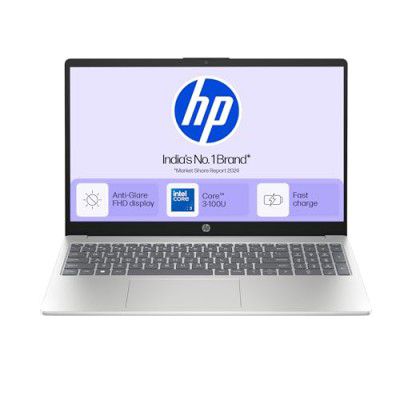 HP 15, Intel Core 3 100U Laptop (8GB DDR4,512GB SSD) fd1253TU