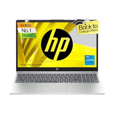 HP 15 Intel Core 5 120U 15-fd1096TU Laptop (8GB DDR4 RAM + 512GB SSD)