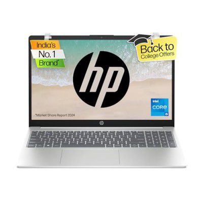 HP 15 Intel Core 5 120U 15-fd1097TU Laptop (16GB DDR4 RAM + 512GB SSD)