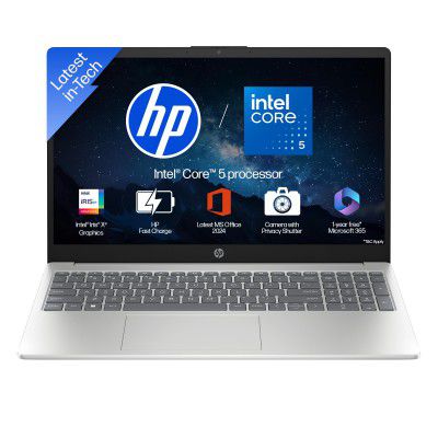 HP 15, Intel Core 5-12Gen (16GBRAM, 512GB SSD) FD0640TU Backlit Laptop