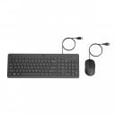 HP 150 Wired Keyboard and Mouse Combo with Instant USB Plug-and-Play Setup (3-Years Warranty, 240J7AA)...