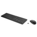 HP 235 Wireless Optical 1600 DPI Mouse and Full-Size Layout Keyboard Combo...