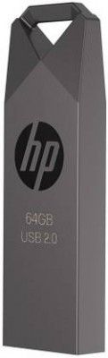 HP 235w-Grey 64 GB Pen Drive Compatible with Desktop Computer, Laptop, Tablet USB 2.0 Metal Case  (Grey)