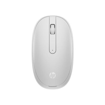 HP 240 Lunar White Bluetooth Mouse/Bluetooth® 5.1 connection/15 Month battery/1600 dpi Optical Sensor/Sleek and ambidextrous Design