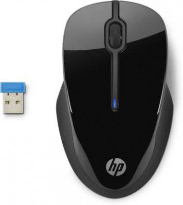 HP 250 Wireless Optical Mouse  (2.4GHz Wireless, Black)