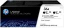 HP 36A LaserJet Black - Twin Pack Ink Toner...