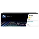 HP 416A Yellow Laserjet Toner Cartridge...