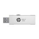 HP 818w 64GB USB 3.2 Flash Drive Silver Metal...