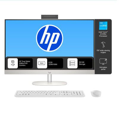 HP 24-cr0901in 13th Gen i3-1315U | 8GB DDR4 | 512GB SSD | All-in-One PC