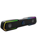 HP DHE-6002 Wired Speaker, 3.5mm aux connectivity, Surround Sound, PC and Phone, Black, 8C573AA...
