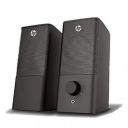 HP DHS-2101 2.0 USB Portable Multimedia Wired Black Speaker...