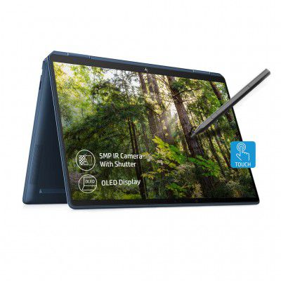 HP ef0072TU Spectre X360 12th Gen Intel Evo Core i7 Laptop (16GB RAM + 512GB SSD)