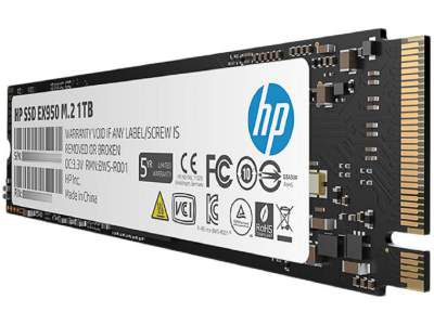 HP EX950 M.2 1TB PCIe 3.1 x4 NVMe 3D TLC NAND Internal Solid State Drive (SSD)