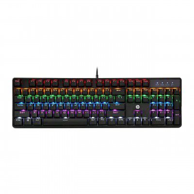 HP GK320 Wired Full Size RGB Backlight Mechanical Gaming Keyboard (4QN01AA)