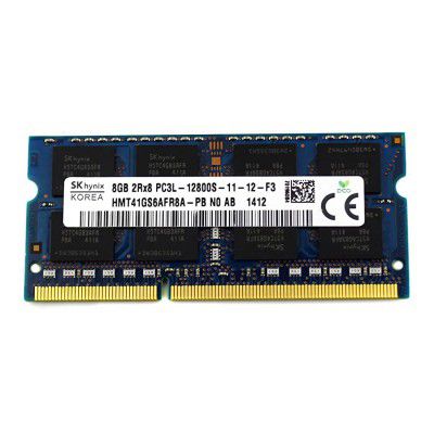 HP (Hynix Manufactured) 8Gb Ddr3 Memory So-Dimm 204Pin Pc3L-12800S 1600Mhz Hmt41Gs6Afr8A-Pb