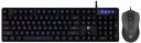 HP K300 Backlit Membrane Wired Gaming Keyboard &Wired Mouse 100 with 1600 DPI Optical Sensor...