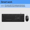 HP KM180 Keyboard & Mouse Wired USB Desktop Keyboard  (Black)...