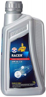 HP Lubricants - 370049 Racer4 20W-40 API SL Motorcycle Engine Oil (1 L)