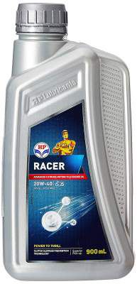 HP Lubricants Racer4 20W-40 API SL Motorcycle Engine Oil (0.9 L)