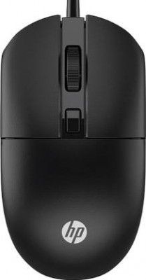 HP M080 Wired Ambidextrous Mechanical Mouse  (USB 2.0, Black)