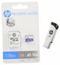 HP Micro SD Card 128GB with Adapter A1 U3 V30, (HFUD128-MX330) & v236w USB 2.0 64GB Pen Drive, Metal...