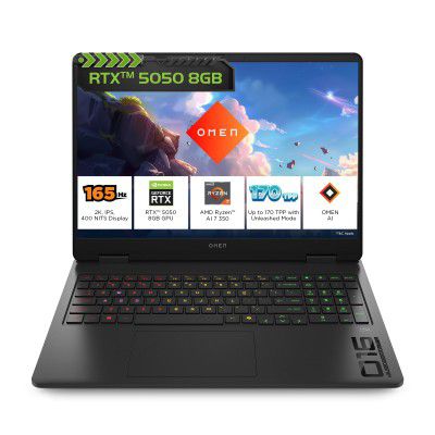 HP Omen, AMD Ryzen AI 7 24GBRAM /1TB SSD Gaming Laptop