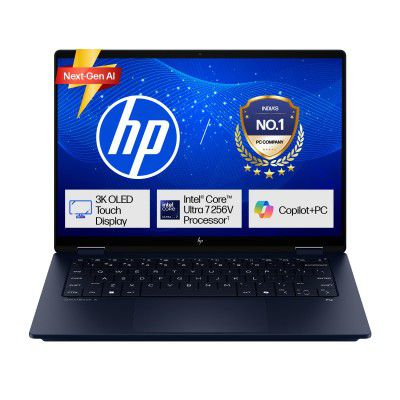 HP Omnibook X Flip Intel Core Ultra 7 (16GBRAM, 1TB SSD) fm0100TU Next Gen AI Laptop