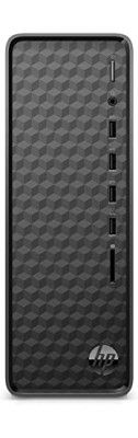 HP S01-af1106in Slim Tower Desktop PC (Intel Celeron J4025/4GB/1TB HDD/M.2 Slot/WiFi/Bluetooth/Win 10/Jet Black)