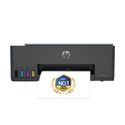 HP Smart Tank 584 All-in-One WiFi Colour Printer with 1+1 Year Extended Warranty, Black