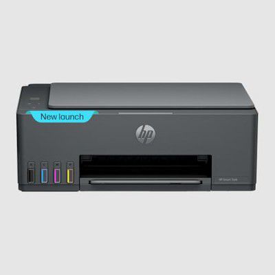[Extra 1750 OFF]HP Smart Tank 584 All-in-One WiFi Colour Printer with 1+1 Year Extended Warranty, Black