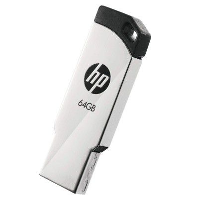 HP v236w USB 2.0 64GB Pen Drive, Metal