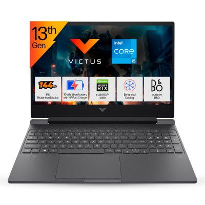 HP Victus, 13th Gen Intel Core i5-13420H, 6GB RTX 4050 Gaming Laptop (16GB DDR4, 512GB SSD), fa1279TX