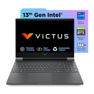HP Victus Gaming Laptop 15,13th Gen Intel Core i7-13620H,15.6-inch,16GB DDR4,512GB SSD,2.29kg,15-fa1274TX