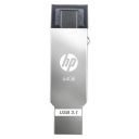HP X304M Type C OTG Flash Drive 64Gb, USB, 1 Count...